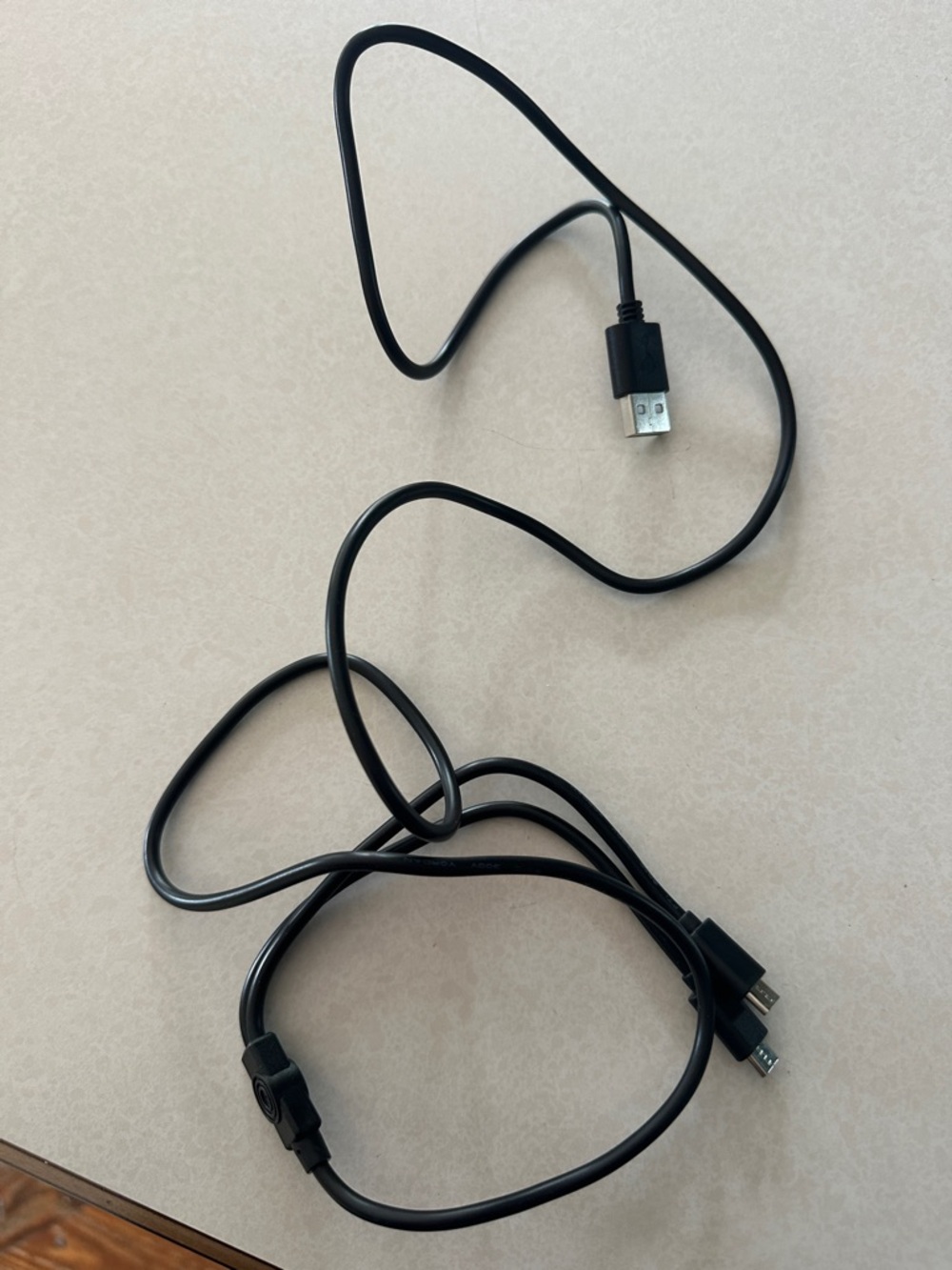 Black Multi-Connector USB Charging Cable